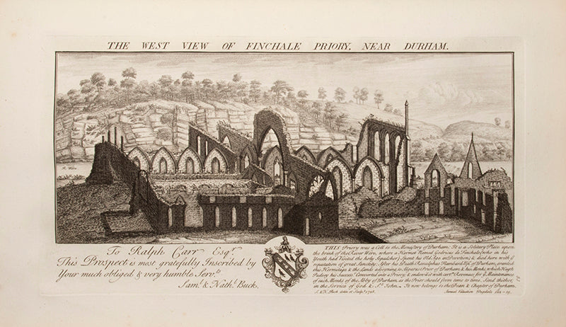 A handsome and complete set of Buck's Antiquities by Samuel and Nathaniel Buck.