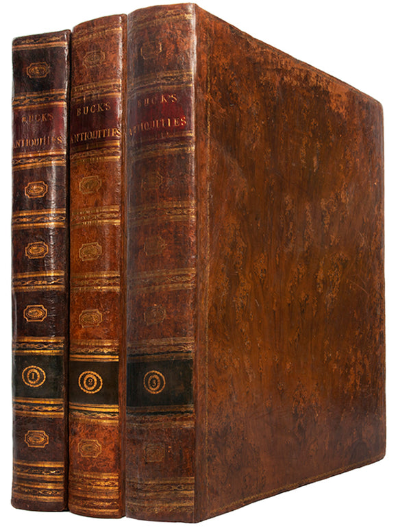 A handsome and complete set of Buck's Antiquities by Samuel and Nathaniel Buck.