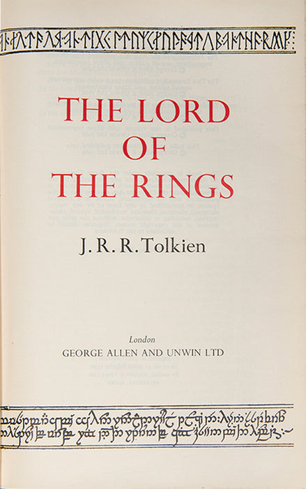 The Lord of the Rings.