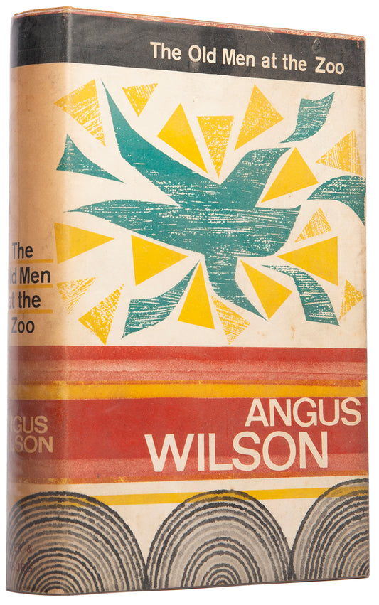First edition of The Old Men at the Zoo by Angus Wilson, inscribed by the author.