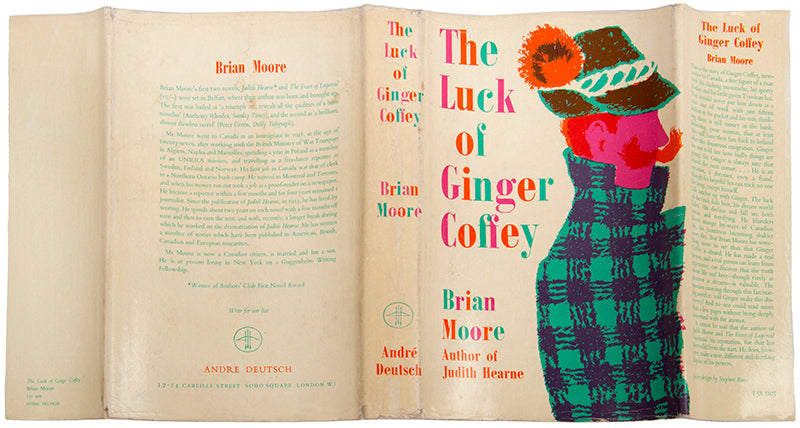First edition of The Luck of Ginger Coffey by Brian Moore, the author's third novel.