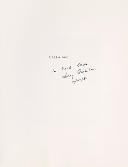 Published on the occasion of a major retrospective exhibition at the Museum of Modern Art, New York, a signed presentation copy.