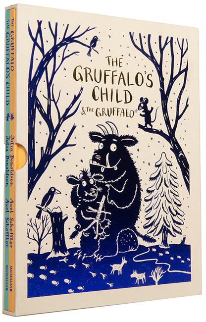 Limited editions of The Gruffalo, with The Gruffalo's Child, by and signed by Julia Donaldson, illustrated by Axel Scheffler in the original slip-case, a fine set