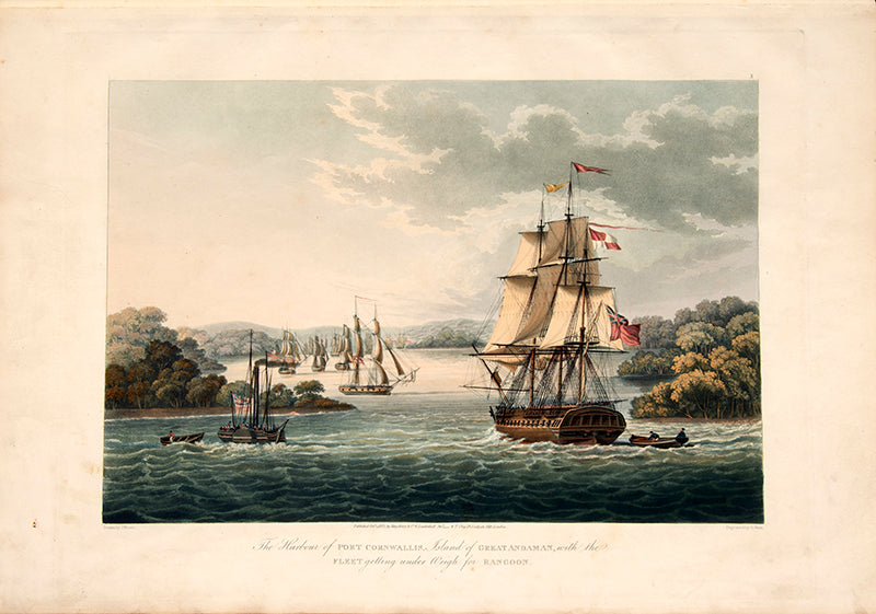 Moore's views of Rangoon constitute the finest depiction of events during the first Burmese War. 