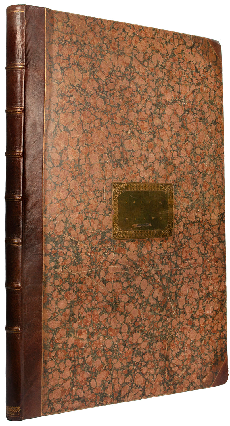 A fresh, clean copy of the set of Salt's very fine large format views of St Helena, India Abyssinia, Egypt, and elsewhere.