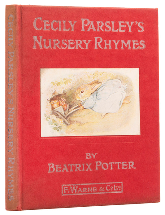 First edition of Cecily Parsley's Nursery Rhymes by Beatrix Potter in the exceptionally rare dust jacket