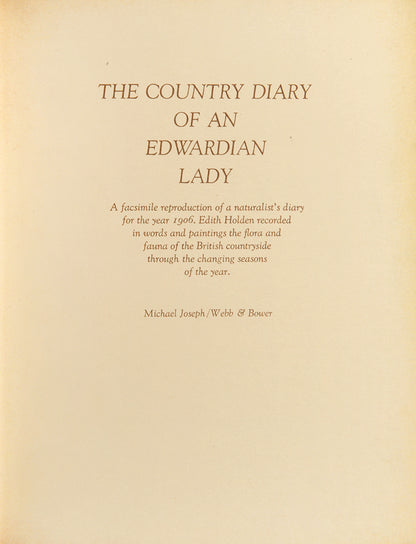 A handsome copy of The Country Life of an Edwardian Lady, in a half-green morocco binding.