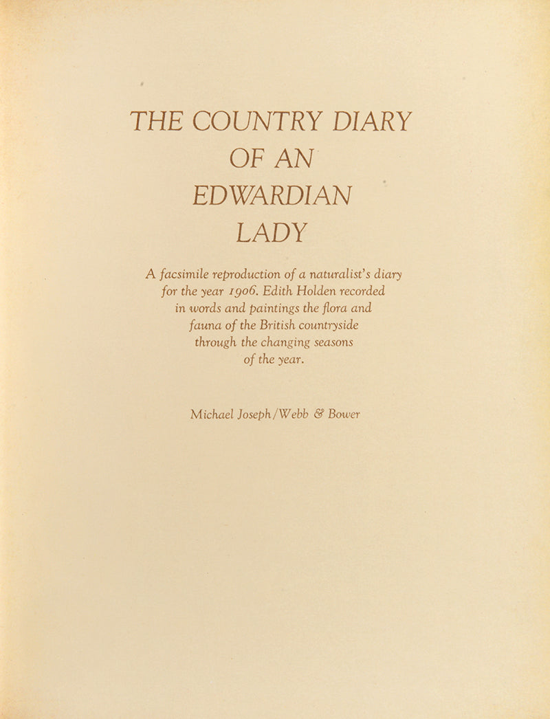 A handsome copy of The Country Life of an Edwardian Lady, in a half-green morocco binding.