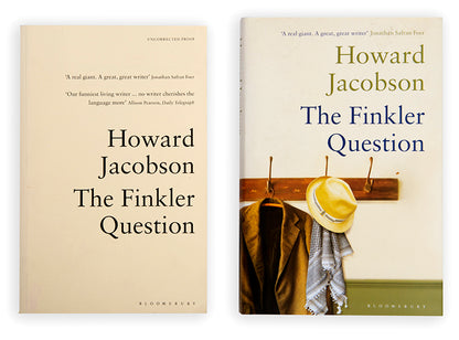 First edition, with uncorrected proof copy, of The Finkler Question by Howard Jacobson, inscribed by the author.