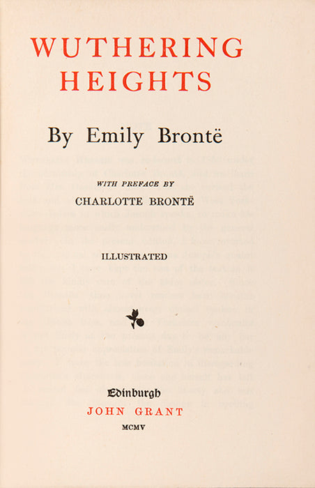 Novels of the Sisters Brontë.