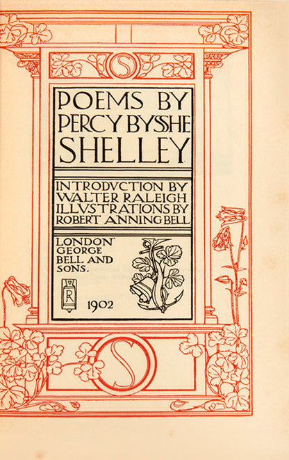 A handsome copy of Percy Bysshe Shelley's collected poems.<br /><br />