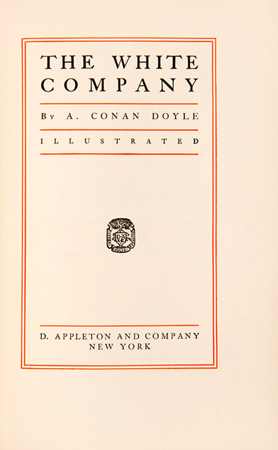 The first American edition of Arthur Conan Doyle's collected works, number 101 of 1000 sets.