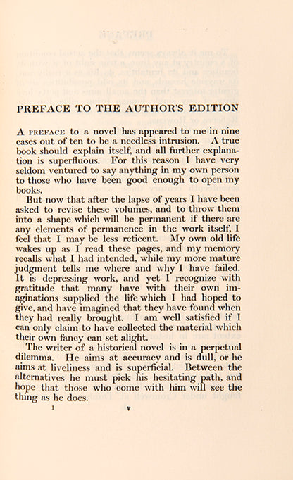 The first American edition of Arthur Conan Doyle's collected works, number 101 of 1000 sets.