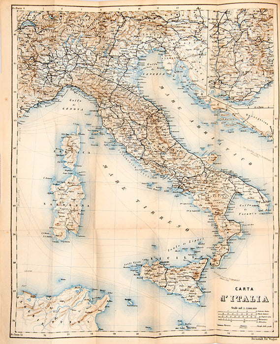 Italy. Second Part: Central Italy and Rome.