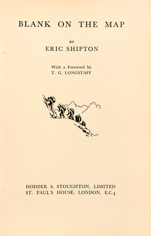 First edition with the letter from the author. With portrait done by Bip Pares