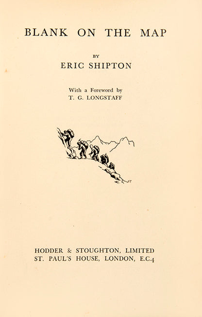 First edition with the letter from the author. With portrait done by Bip Pares