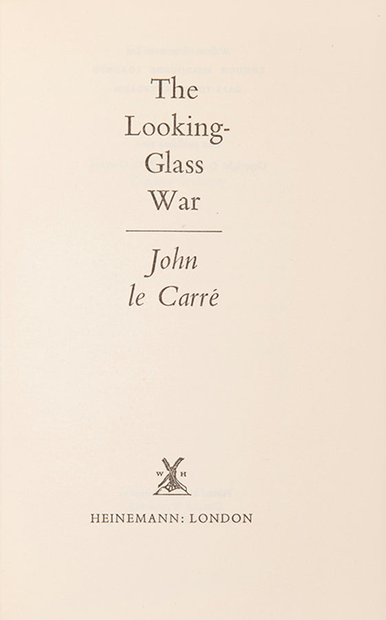 First edition of The Looking-Glass War by John Le Carre.