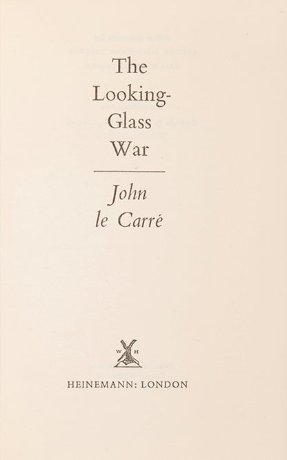 First edition of The Looking-Glass War by John Le Carre.