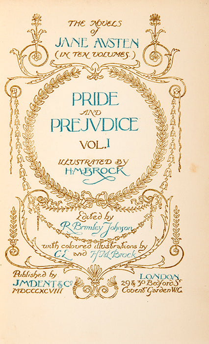 Pride and Prejudice.