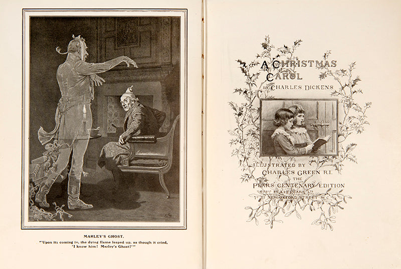 A complete set of this delightful edition of Dickens' Christmas classics, publshed by the world reknowned soap manufacturer.