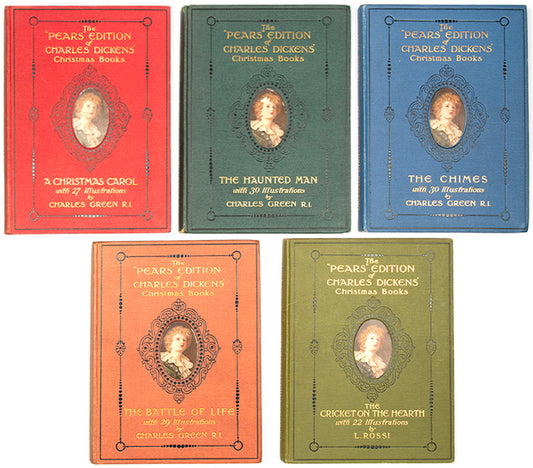 A complete set of this delightful edition of Dickens' Christmas classics, publshed by the world reknowned soap manufacturer.