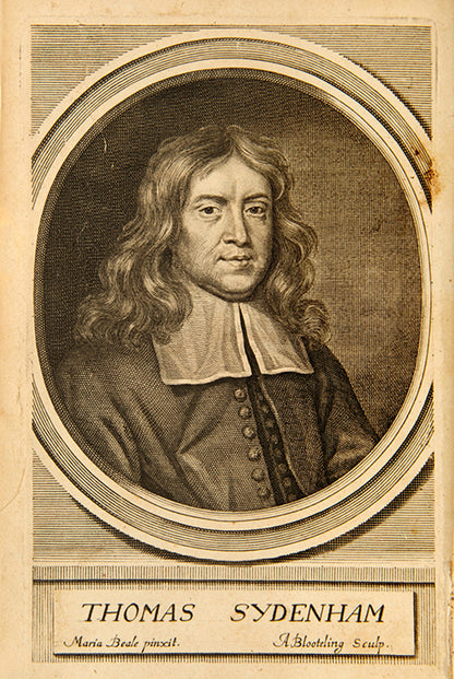 First edition of the founding text of epidemiology, Thomas Sydenham's Observationes Medicae, published in 1676.