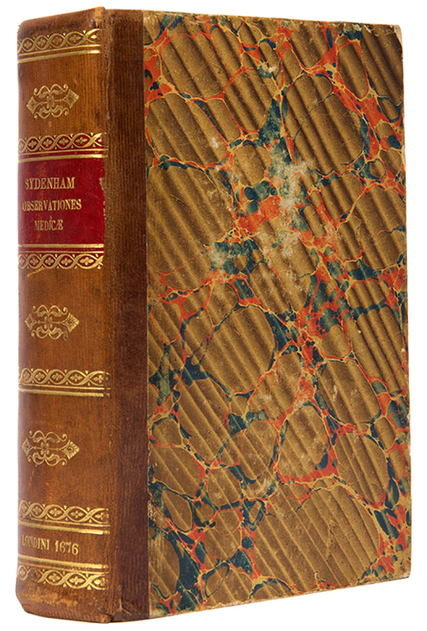 First edition of the founding text of epidemiology, Thomas Sydenham's Observationes Medicae, published in 1676.