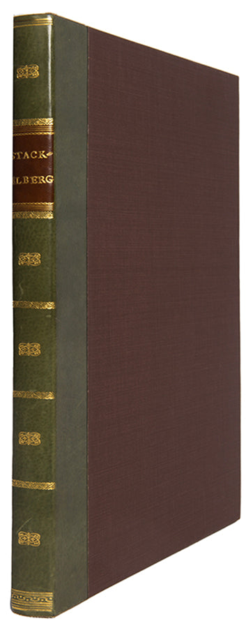 First German edition of Trachten und Gebrauche der Neugriechen by Otto Magnus Baron von Stackelberg.