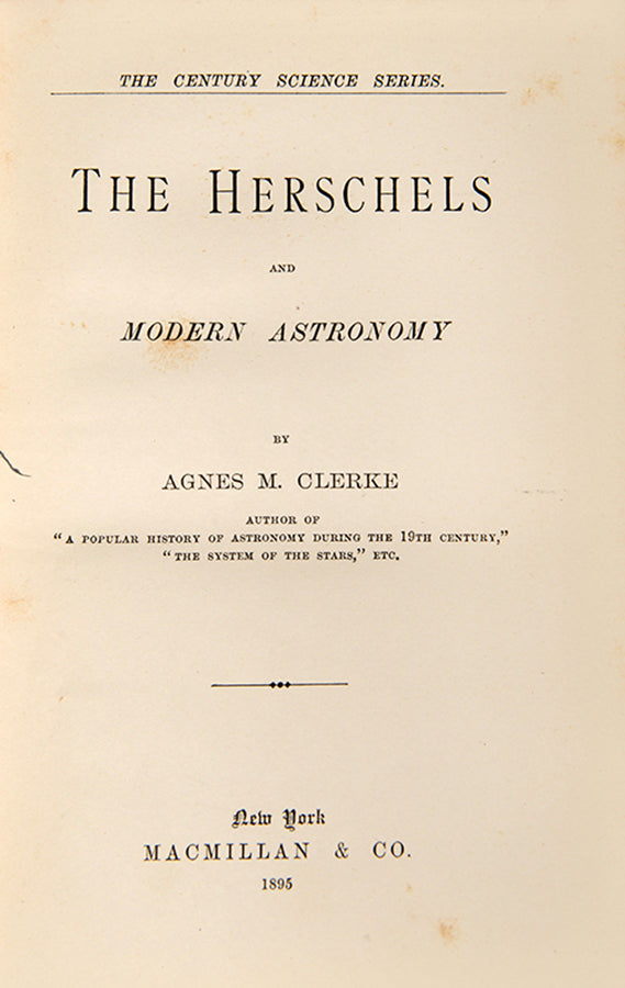 The Herschels and Modern Astronomy.