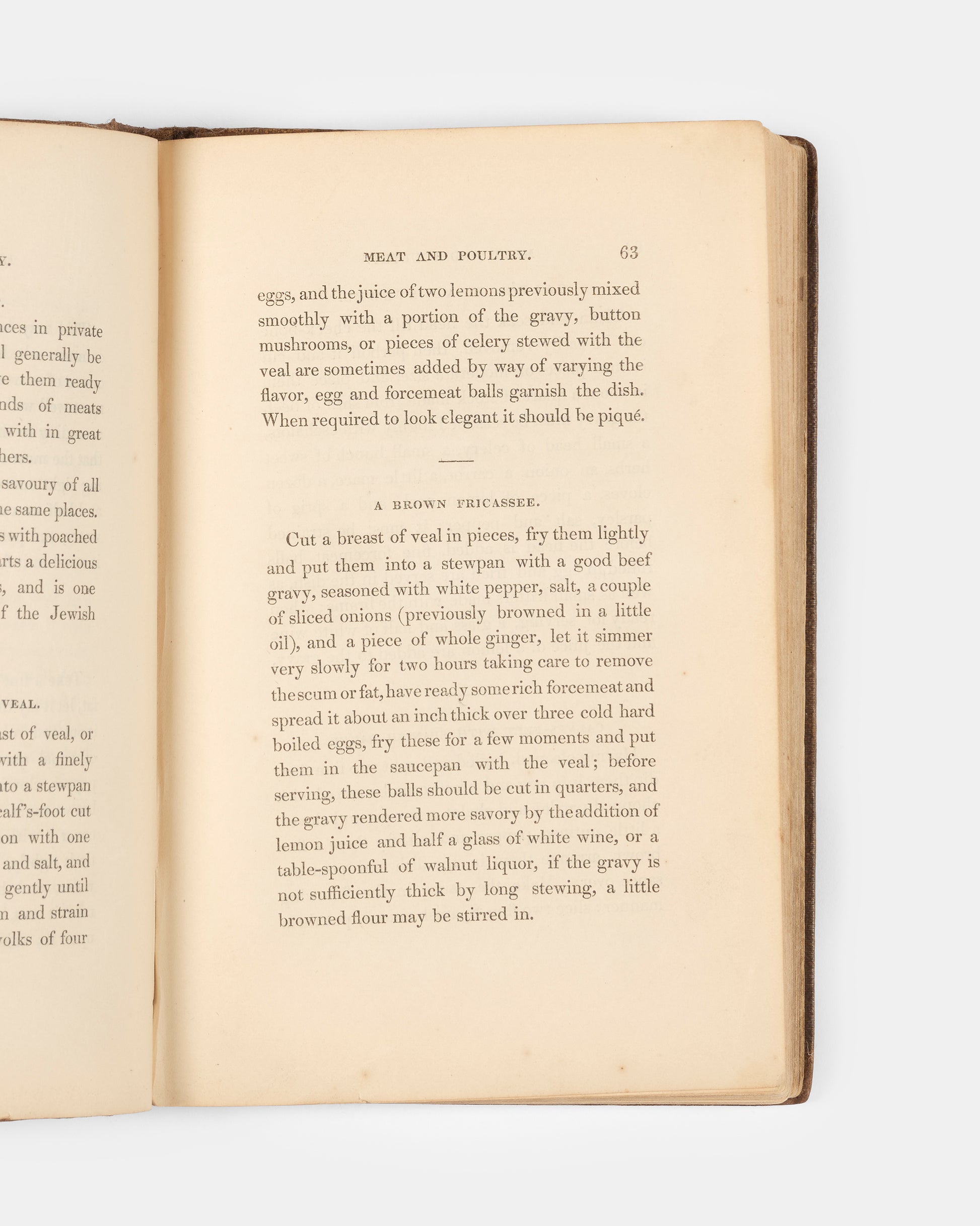 A scarce Kosher Cookery book by Lady Montefiore, one of the first British Cookbooks devoted to the Hebrew kitchen.