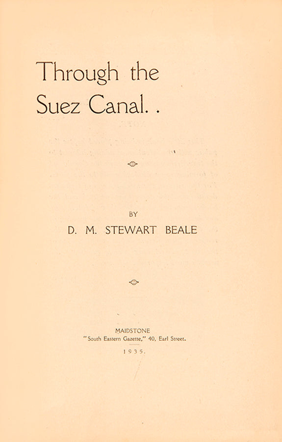 Chapters on the history and building of the canal. 