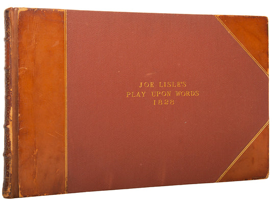 The first edition of Joe Lisle's play on words, containing fourty hand-coloured aquatints.