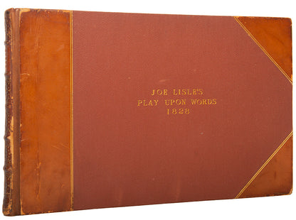 The first edition of Joe Lisle's play on words, containing fourty hand-coloured aquatints.