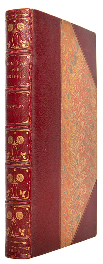 The first edition of Charles D'Oyly's Tom Raw, The Griffin containing 25 satirical hand-coloured plates.