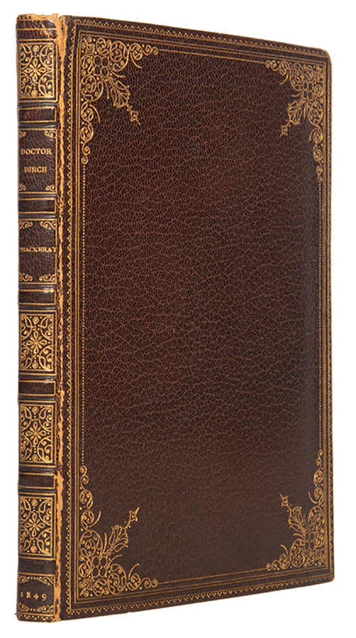 The first edition of William Thackeray's Doctor Birch, with 16 hand-coloured engraved plates.