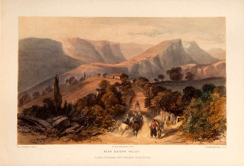 First edition of Sketches in the Crimea by Henry James Ware, with 17 hand-coloured plates showing the Crimean War.