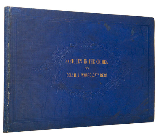 First edition of Sketches in the Crimea by Henry James Ware, with 17 hand-coloured plates showing the Crimean War.