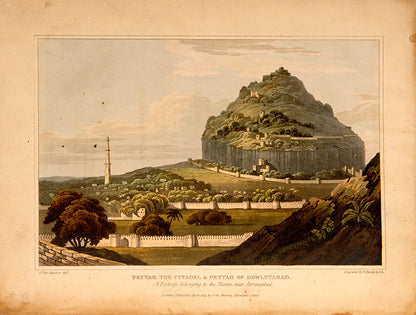 First edition of Journal of a Route across India through Egypt by George Fitzclarence, containing 12 plates.