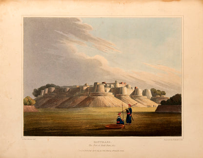 First edition of Journal of a Route across India through Egypt by George Fitzclarence, containing 12 plates.