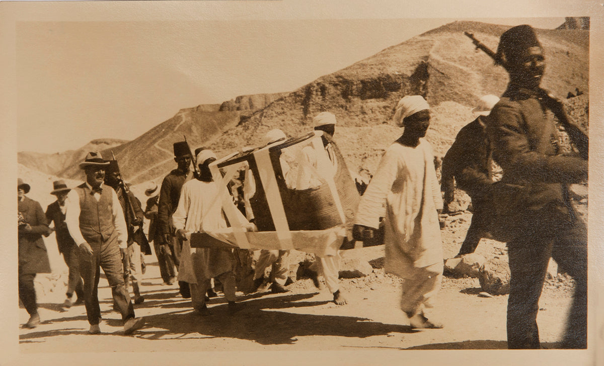 A rare group of seemingly unpublished photographs taken by Harry Burton (1879-1940), the renowned photographer of Egyptian antiquities