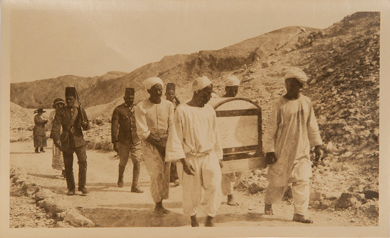 A rare group of seemingly unpublished photographs taken by Harry Burton (1879-1940), the renowned photographer of Egyptian antiquities
