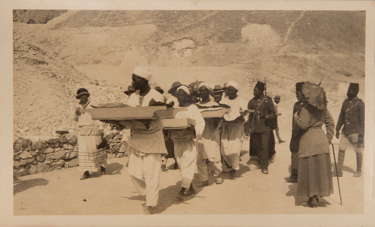 A rare group of seemingly unpublished photographs taken by Harry Burton (1879-1940), the renowned photographer of Egyptian antiquities