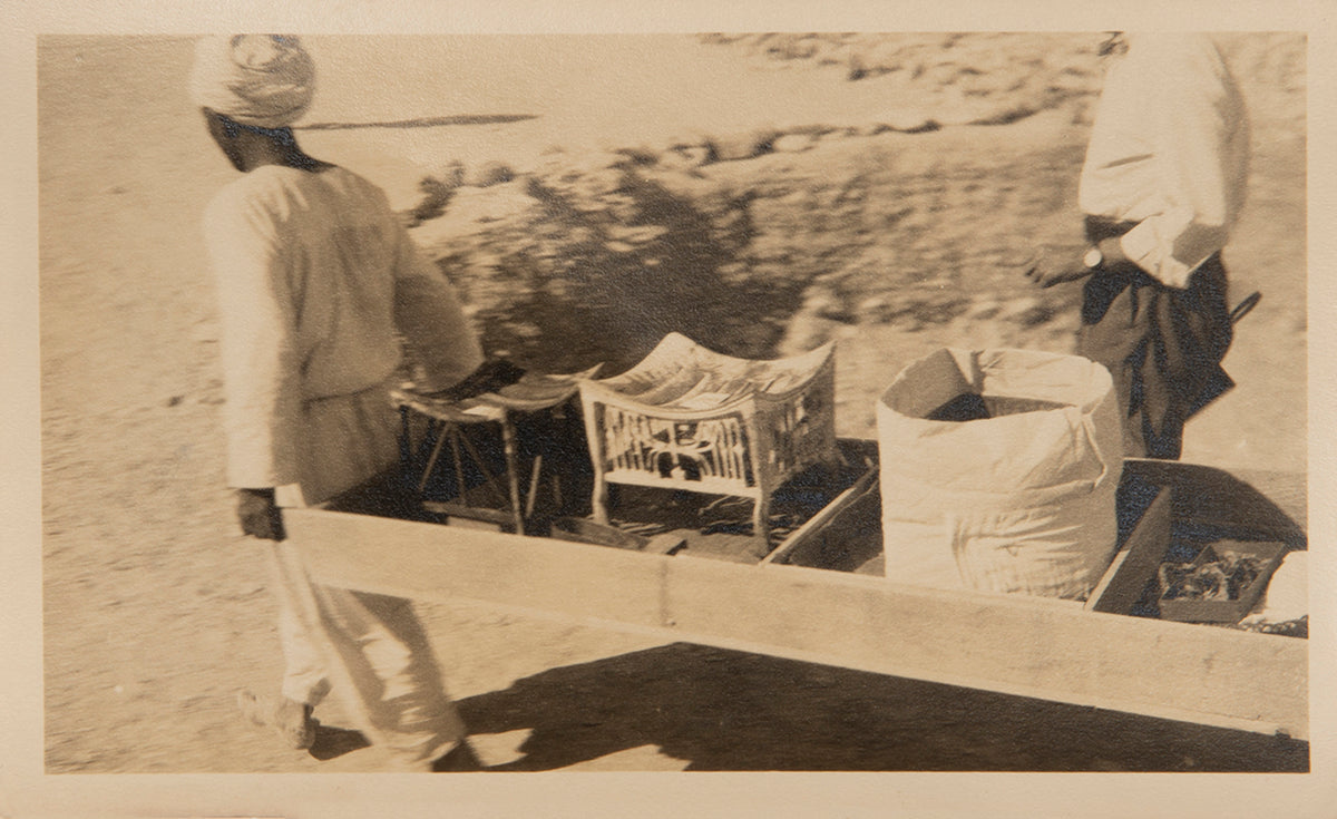 A rare group of seemingly unpublished photographs taken by Harry Burton (1879-1940), the renowned photographer of Egyptian antiquities