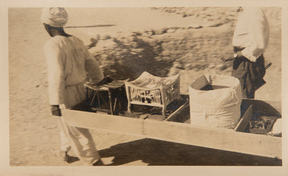 A rare group of seemingly unpublished photographs taken by Harry Burton (1879-1940), the renowned photographer of Egyptian antiquities