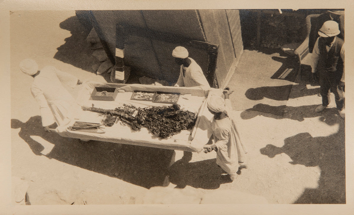 A rare group of seemingly unpublished photographs taken by Harry Burton (1879-1940), the renowned photographer of Egyptian antiquities