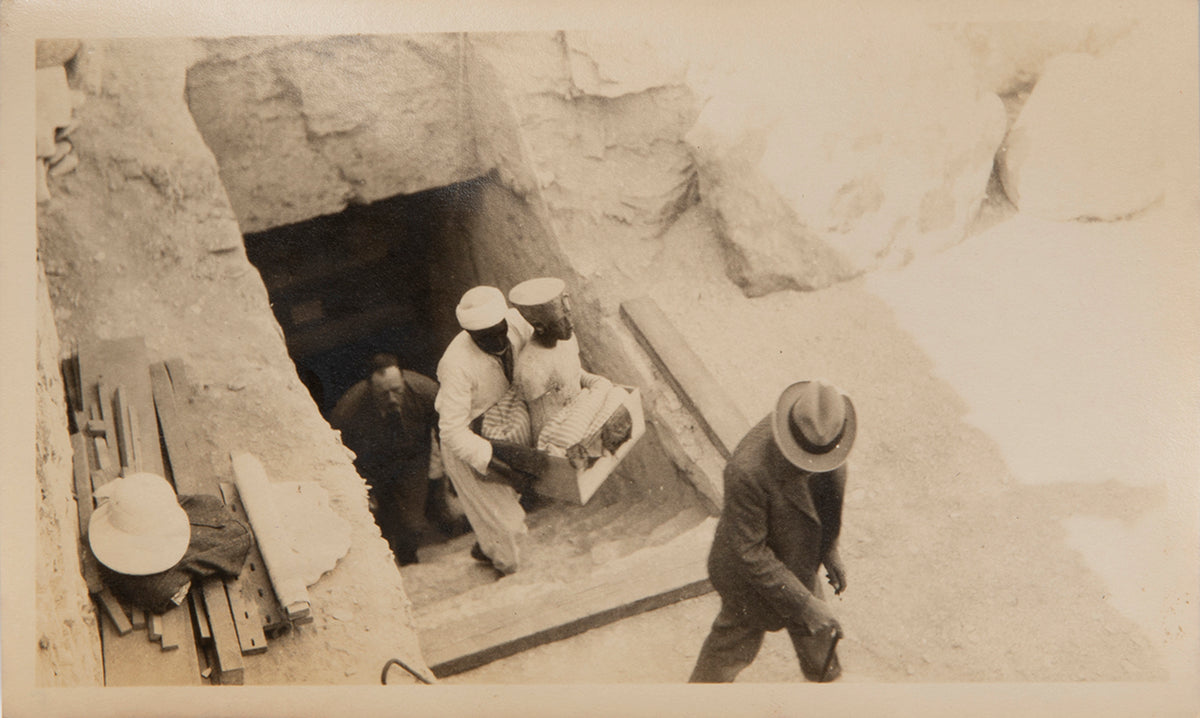 A rare group of seemingly unpublished photographs taken by Harry Burton (1879-1940), the renowned photographer of Egyptian antiquities
