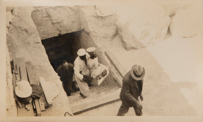 A rare group of seemingly unpublished photographs taken by Harry Burton (1879-1940), the renowned photographer of Egyptian antiquities
