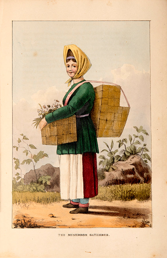 First edition of Russia by Robert Pinkerton, containing 8 hand-coloured lithograph plates showing Russian costumes and everyday activities.