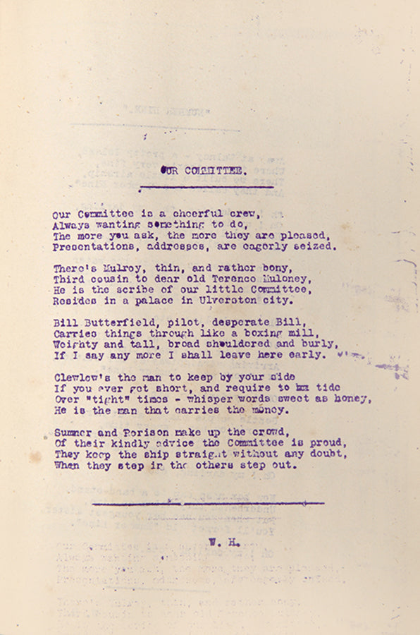 The 1918 and 1919 issues of Tee-Square magazine, created by staff of the Vickers Airship Drawing Office at Barrow-in-Furness to celebrate Christmas.