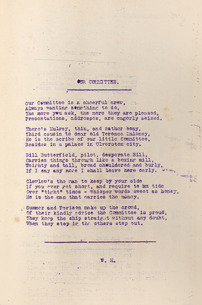 The 1918 and 1919 issues of Tee-Square magazine, created by staff of the Vickers Airship Drawing Office at Barrow-in-Furness to celebrate Christmas.